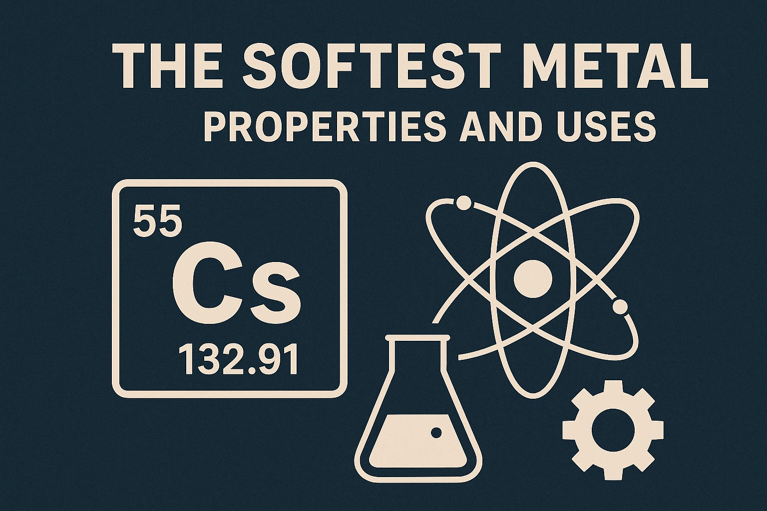 Entdecken Sie die Eigenschaften und Verwendung für das weichste Metall